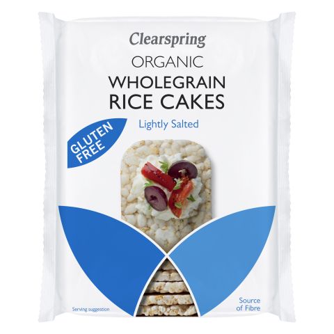 Clearspring Organic Wholegrain Rice Cakes (130g)