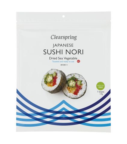 Clearspring Sushi Nori Toasted Sea Veg (17g)