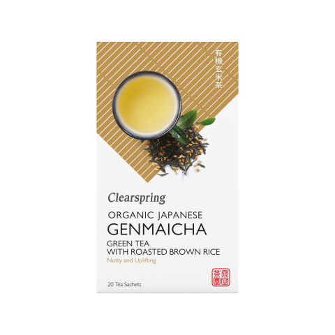 Clearspring Organic Japanese Genmaicha TB Box (20x36g)