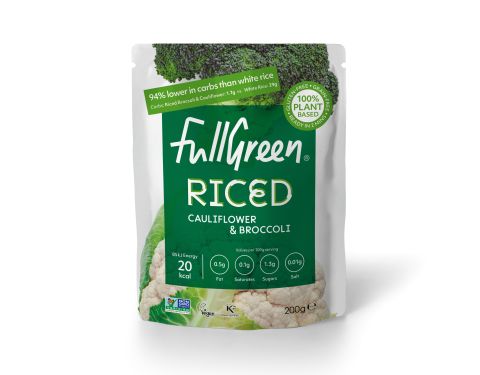 Fullgreen Riced Cauliflower & Broccoli (200g)