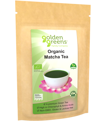 Golden Greens Organic Matcha Tea  (50g)