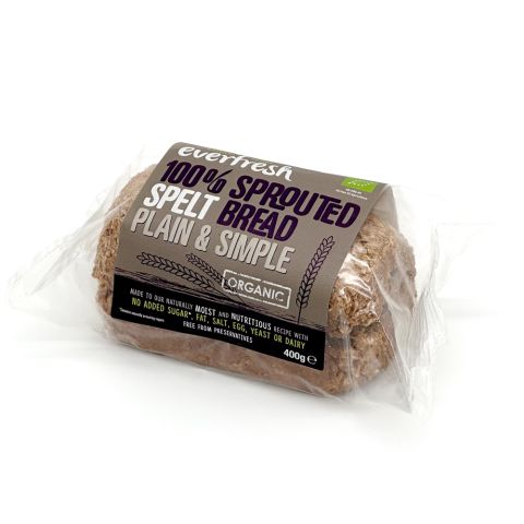 Everfresh Organic Sprouted Spelt Bread (400g)