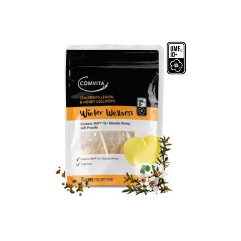 Comvita Children's Lemon & Honey Lollipops (15pc)