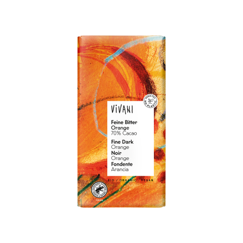 Vivani Dark with Orange Organic (100g)