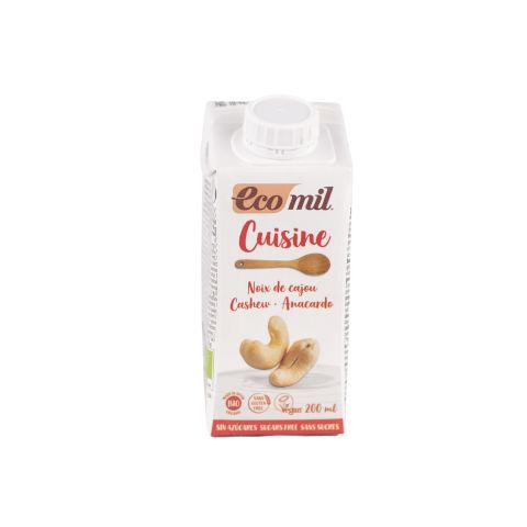 Ecomil Cuisine cashew sugar-free Bio (200ml)
