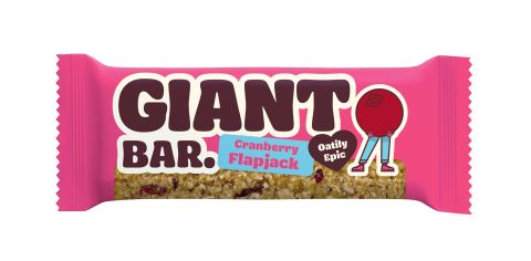 Ma Baker Giant BarCranberry Flapjack (90g)