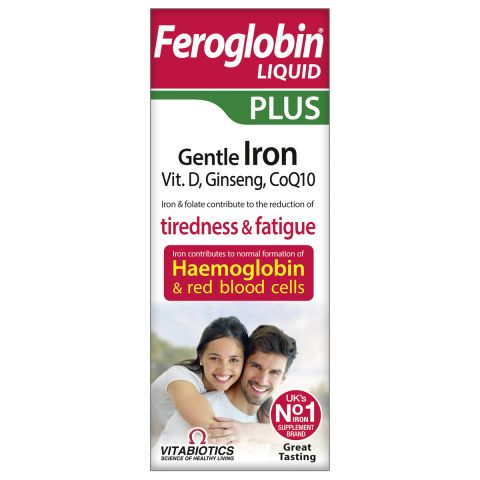 Vitabiotics Feroglobin Plus Liquid (200ML)