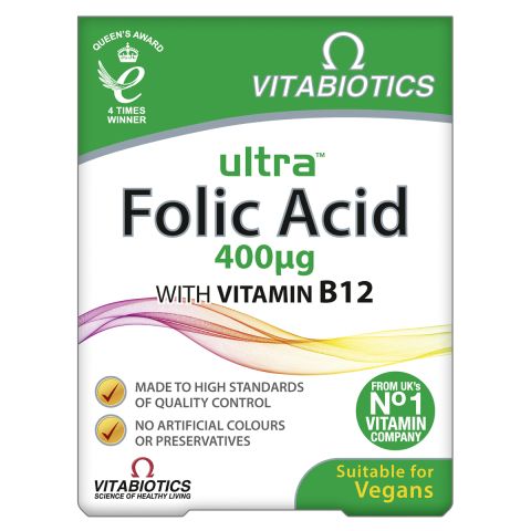 Vitabiotics Ultra Folic Acid (60tabs)