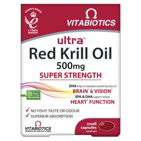 Vitabiotics Ultra Red Krill Oil (30caps)