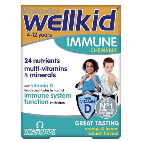Vitabiotics Wellkid Immune Chewable (30tabs)