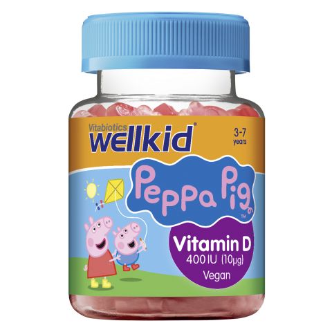 Vitabiotics Wellkid Peppa Pig Vitamin D (30caps)