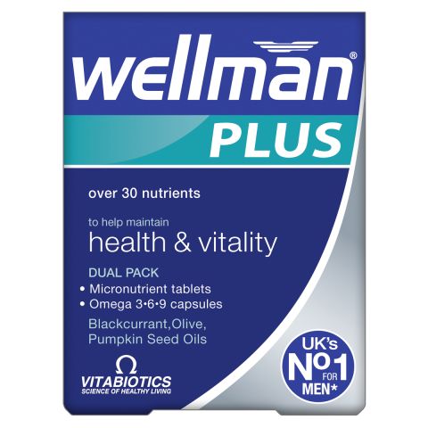 Vitabiotics Wellman Plus Omega-3 6 9 (56tabs)