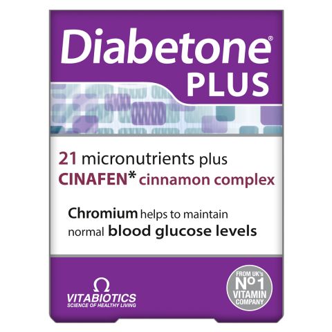 Vitabiotics Diabetone Plus with Cinafen (84tabs)