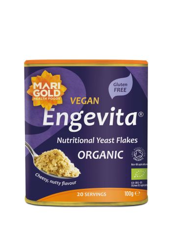 Marigold Organic Engevita Yeast Flakes Purple (100g)