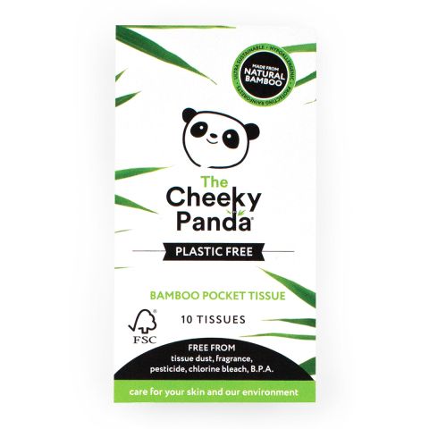 The Cheeky Panda Plastic free pocket tissue (10pc)