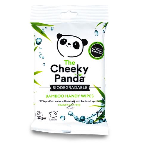 The Cheeky Panda Handy Wipes (12pc)