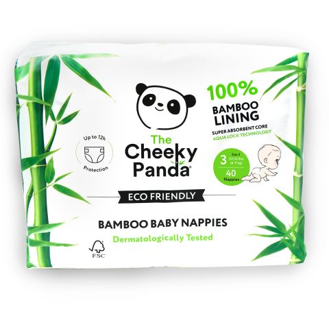 The Cheeky Panda Nappies Size 3 (38pc)