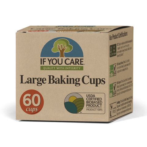 If You Care FSC Cert Unbleached Large Baking Cups (1pc)