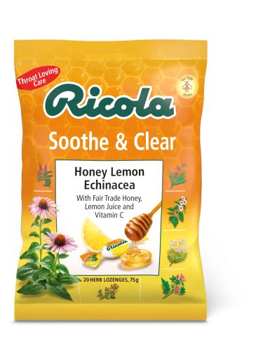 Ricola Honey Lemon & Echinacea Bag (75g)