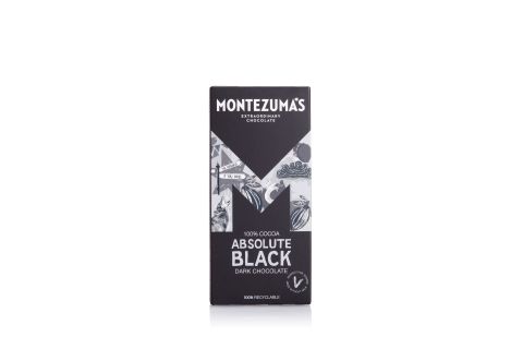 Montezuma Absolute  Black 100% Cocoa  (90g)