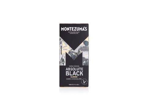 Montezuma Absolute Black with Almonds  (90g)