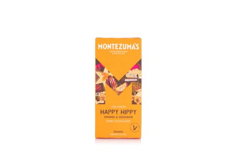 Montezuma Happy Hippy - Dark with Orange & Geranium (90g)