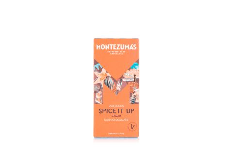 Montezuma Spice It Up - Dark with Ginger (90g)