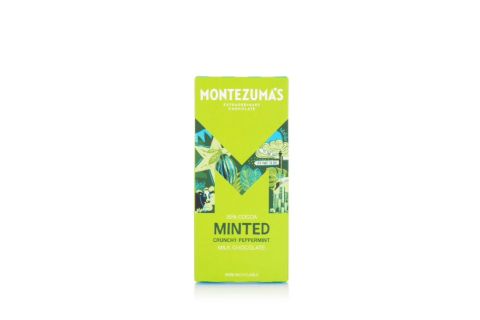 Montezuma Minted - Milk with Crunchy Peppermint (90g)