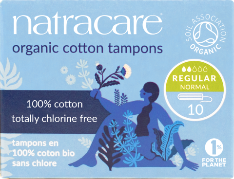 Natracare Organic Regular Digital Tampons (10pc)