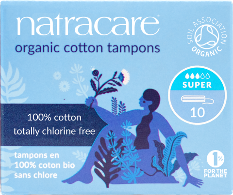 Natracare Organic Super Digital Tampons (10pc)