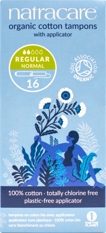 Natracare Organic Regular Applicator Tampons (16pc)