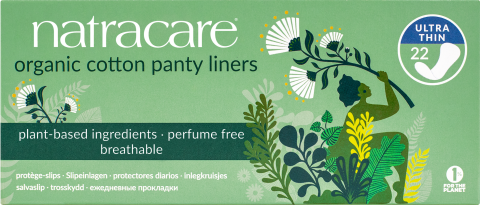 Natracare Panty Liners - Ultra Thin (22pc)
