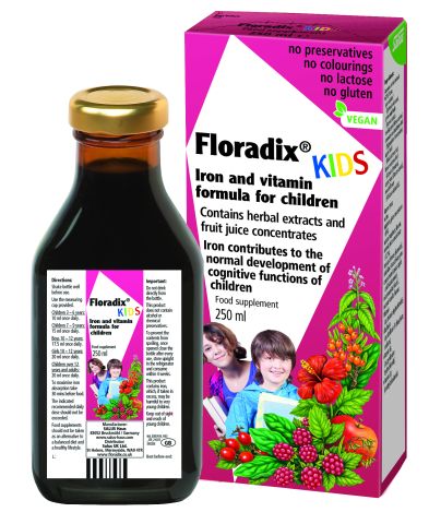 Floradix Kids Iron and Vitamin Formula (250ml)