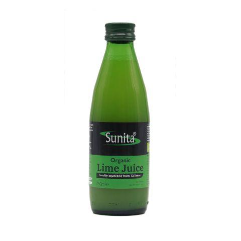 Sunita Organic Lime Juice (250ml)