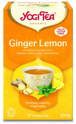 Yogi Tea Ginger Lemonorg Hs (17bags)