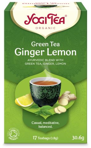 Yogi Tea Green Tea Ginlem Org (17bags)