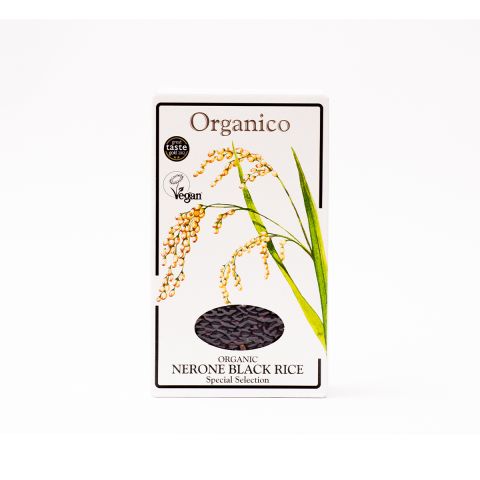 Organico Org nerone (black) rice - wholegrain (500g)