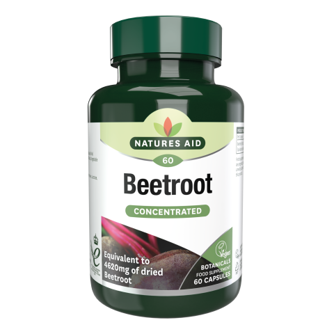 Natures Aid Beetroot Extract (60caps)