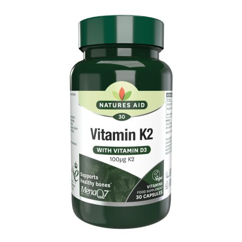 Natures Aid Vitamin K2 (MenaQ7) (30caps)