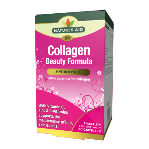 Natures Aid Collagen Beauty Formula (90caps)