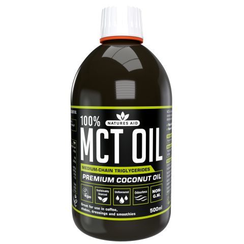 Natures Aid MCT Oil (500ml)