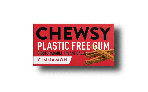Chewsy Cinnamon Plastic Free Gum (15g)