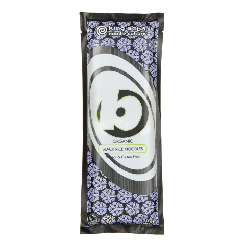 King Soba Organic Black Rice Noodles (250g)