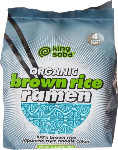 King Soba Organic Brown Rice Ramen Noodles (280g)