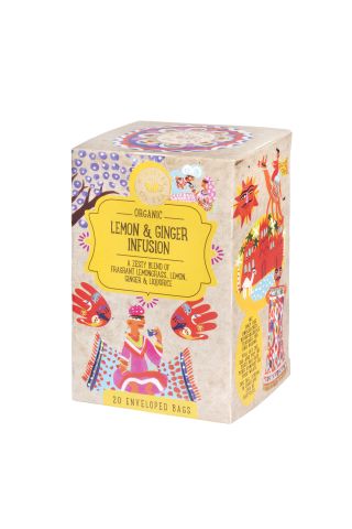 Ministry of Tea Organic Lemon & Ginger Infusion  (20bags)