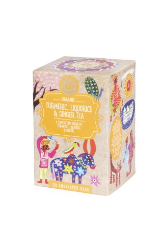 Ministry of Tea Org Turmeric, Liquorice, Ginger (20bags)