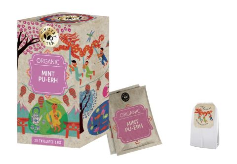 Ministry of Tea Organic Mint Pu Erh  (20bags)