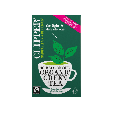 Clipper Fairtrade Green Tea Bags (80g)