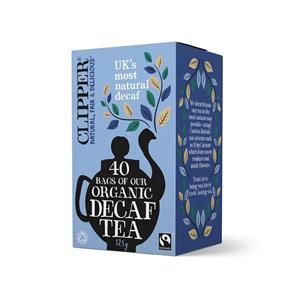 Clipper Fairtrade Organic Decaf Black Tea Bags (116g)