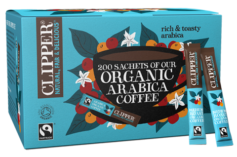 Clipper FT Org Instant Freeze Dried Coffee Sticks  (360g)